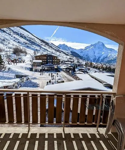 Apartman Au Pied Des Pistes Avec Panorama Sur Les Montagnes Les Deux Alpes
